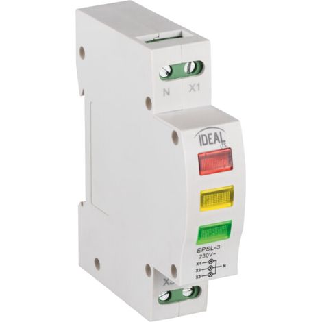 3-fach LED Kontrollleuchte KLI-RGB 3in1 Ideal (1/2)