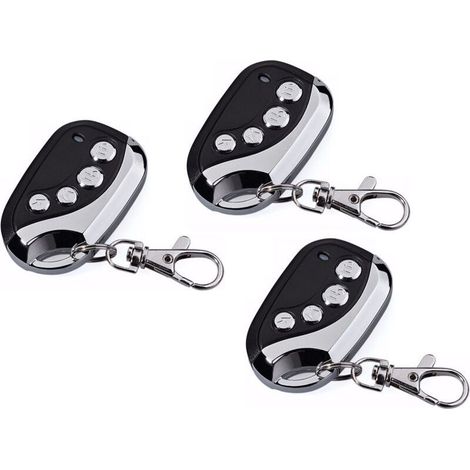 3 Télécommande Universelle Copieuse AZ Remote - Idéal pour Portail, Garage, Alarme et Lumière en Une Seule Télécommande - Signal 433.92 MHz (1/4)