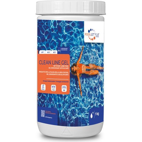 NETTOYANT LIGNE D EAU 1KG (GEL) POOLSTYLE 783000010-PSL