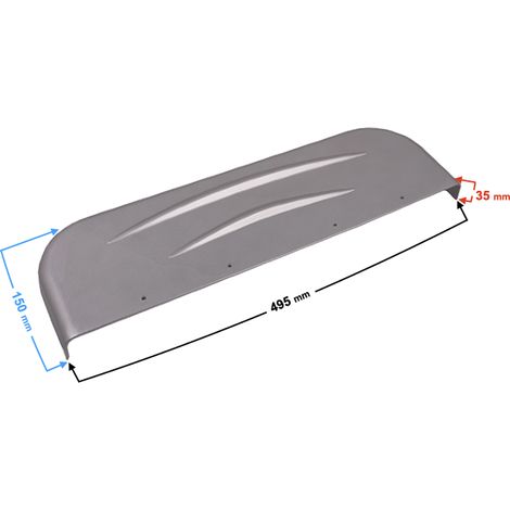 Funda de asiento para scooter Tres, plateada (1/3)