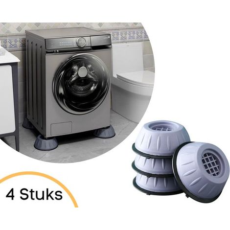 Set de 4 amortisseurs de vibrations – Lave-linge – Antidérapants – Réduction des chocs – Stabilité (1/5)