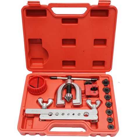 Set per la svasatura di tubi dei freni con tagliatubi, 11 pezzi, Breckner Germany (1/5)