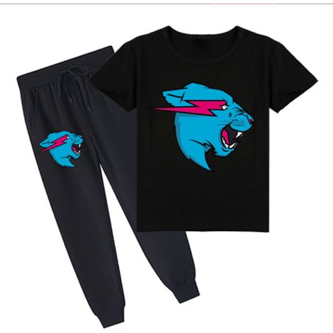 Ensemble survêtement T-shirt et pantalon pour enfants (1/5)
