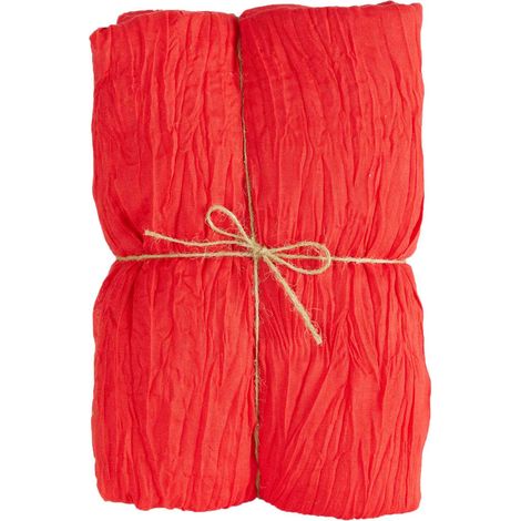 ARPIMEX Telo Organza Natale H 90 Cm L 3 Mt Rosso