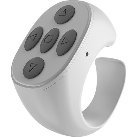 Contrôleur de page mobile Bluetooth sans fil TikTok Télécommande noire