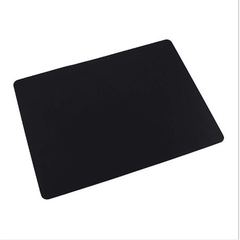 Tapis de cuisson antiadhésif, réutilisable, multifonction, pour pâtisserie, table et plan de travail (noir) (1/4)