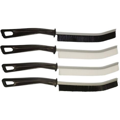 Brosses 4x Fente Nylon 235x5 mm - Nylon - Lot de 4 - Polyvalentes et Efficaces - Usage Professionnel - Beast (1/5)