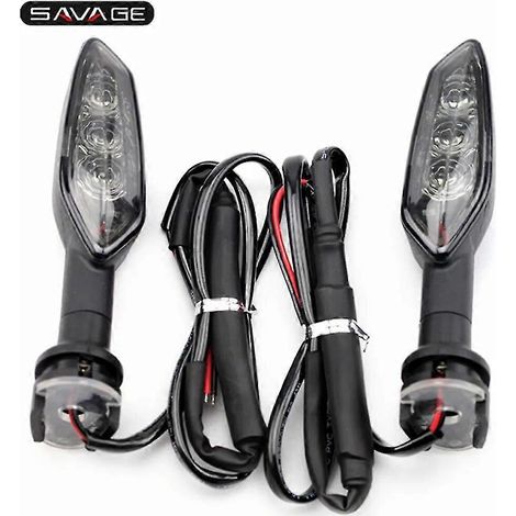 Blinker für Motorräder von YAMAHA MT 03, MT 01, 25, XTZ 1200, Z ZE, MT-15, M-Slaz, V-MAX 1700 – LED-Rauchglas (1/5)