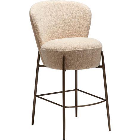 Orbit Dan-Form Counterstuhl Bouclé offwhite.