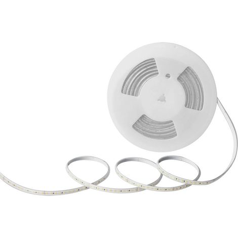 Tira LED V-TAC 220V 10,5W/m 10m 120 LED/m con Blanco Frío IP65 Enchufe 8mm (1/5)