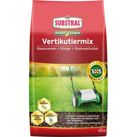Fertilizante Substral vertikutiermix 4 kg cuidado césped aireación