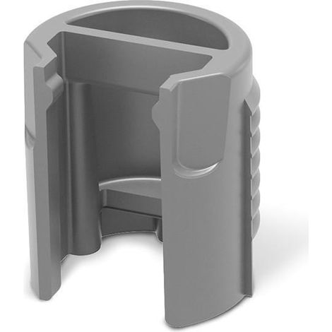 soporte cazoleta maori sp18-19 acabado gris para solapar (caja 25)