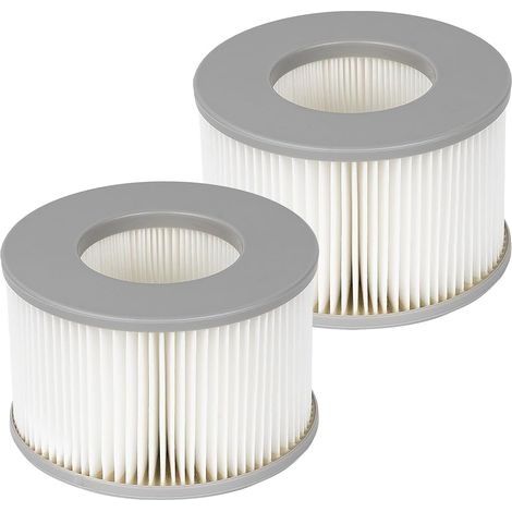 Lot de 2 cartouches filtrantes pour jacuzzi gonflables MSPA, pour tous les jacuzzis actuels, cartouches de spa FD2089 (1/4)
