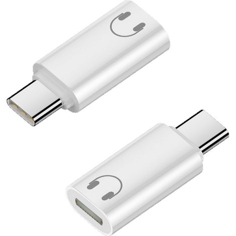 Adaptateur USB-C vers Lightning pour Écouteurs, Compatible iPhone, Huawei, Samsung, Appels et Musique (1/3)