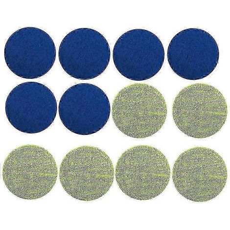 Tampons de rechange AURA pour balai électrique rotatif sans fil (12 pièces) (1/5)