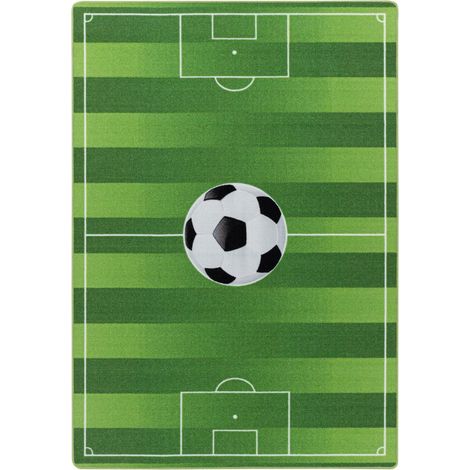 Tapis enfant Lavable 30° 100x150 vert FOOT (1/5)