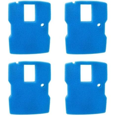 4 Pièces Compatible Bleu Gros Mousse Filtrant pour All Pond Solutions CUF-6000 (1/5)