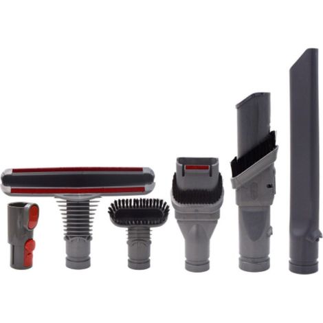 Accessoires d'aspirateur adaptés aux accessoires Dyson V6V8 accessoires d'aspirateur adaptateur DC35/45/58 tête d'aspiration ensemble de têtes de brosse (six pièces) (1/3)