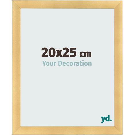 yd. - Cadre photo 20x25 - Or Mat - MDF - Pisa (1/5)