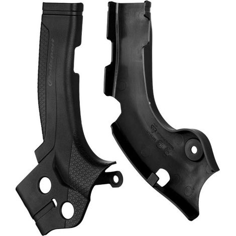 Set di protezioni telaio Polisport YZ YZF 250F 450F 17 18 16 19 nere e resistenti