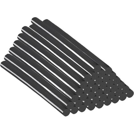 087623 Bâtons de colle 11 mm 250 mm noir 1 kg 40 pc(s) (1/2)