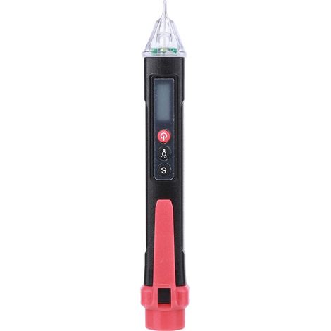 Stylo Test - Détecteur De Tension Sans Contact - AC 12 À 1000 V - Écran LCD Et Lampe De Poche - 1 Pièce (1/5)
