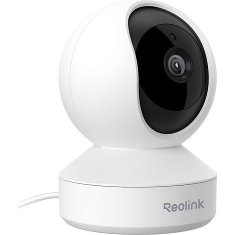 Reolink – Caméra de surveillance intérieure 3MP – WiFi 2,4GHz – Vision nocturne 12m – Pan 355° & Tilt 50° – Détection de mouvement – Audio bidirectionnel