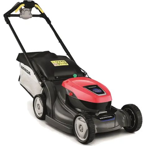 Honda Akkurasenmäher HRX 476 XB Set mit 2x Akku (6Ah) und Schnellladegerät + 3. Akku (6Ah) gratis