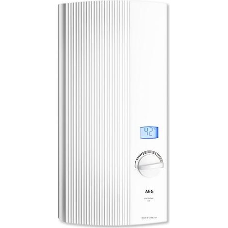 AEG DDLE LCD 18/21/24 Calentador de agua instantáneo blanco