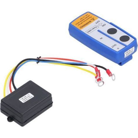 434 MHz 12V Funk-Seilwindenfernbedienung für LKW, ATV, SUV, Sender-Empfänger-Set ×1 (1/5)