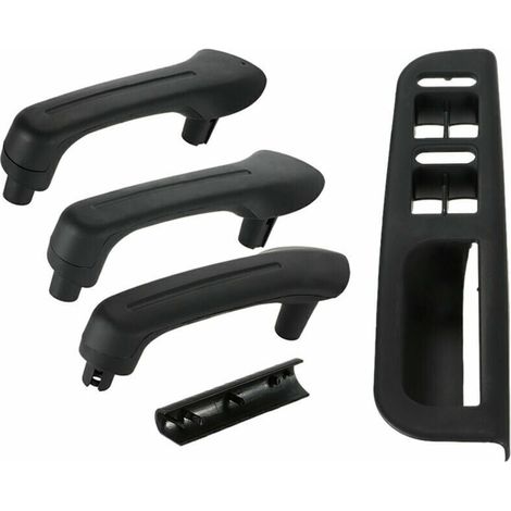Main window switch, control panel, left interior armrest panel, Volkswagen Jetta, Bora, Golf 4, interior door handle (1/5)