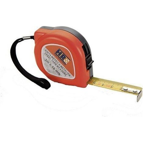 FLEXÓMETRO CINTA METALICA DE 5 M. ALYCO ORANGE