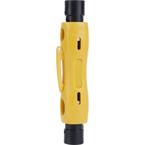 Pince à dénuder HT-323 pour câbles coaxiaux RG59/6/7/11, outil de dénudage réglable, accessoire électronique (1/5)