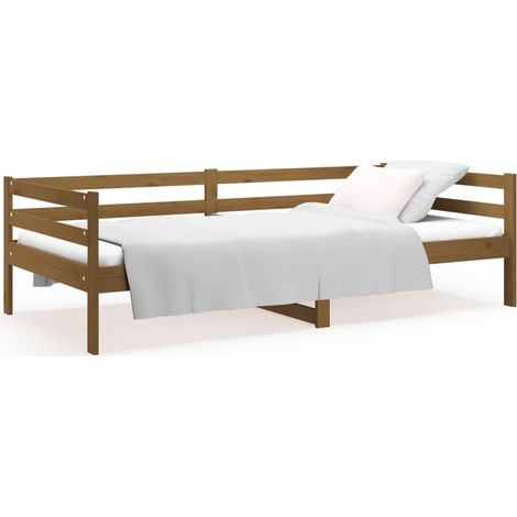 Maison Exclusive - Tagesbett Honigbraun 90x190 cm Massivholz Kief