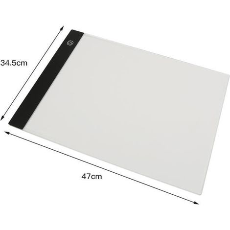 Ultradünnes A3-LED-Leuchtpad, verstellbare A3-Leuchte mit Acrylplatten - DIANWAA (1/4)