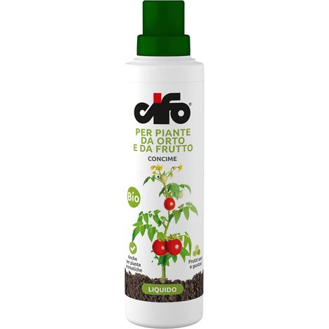 Cifo 110908 Concime Organico Azotato Piante Orto Frutto 500ml