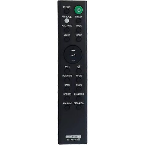 Télécommande de remplacement RMT-AH501U pour système de barre de son Sony HT-X8500 100U 101U 102U - Arrivage (1/5)
