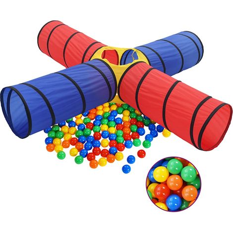Teenpull – Spieltunnel mit 250 Bällen Mehrfarbig (1/5)