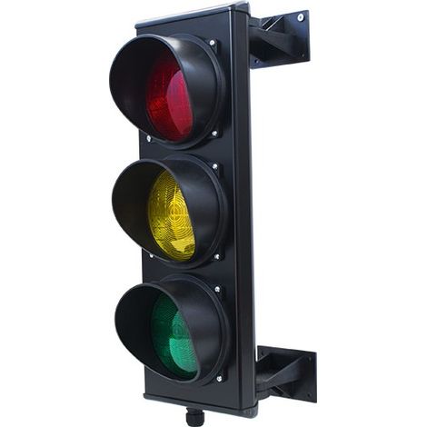 Feu de signalisation triple VERT ORANGE ROUGE à LED 230V