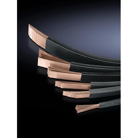 Rittal Kupferschiene, lamelliert 5x24mm, 2m lang SV 3571.005