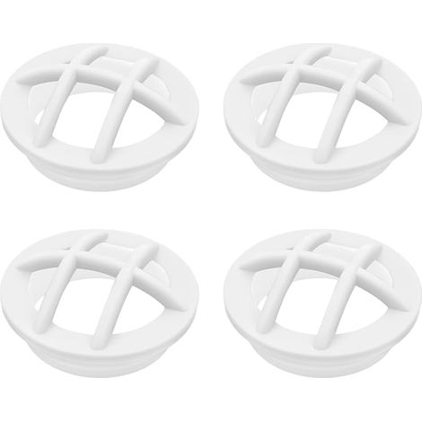 Replacement Safety Mesh for 1.5 Inch Directional Flow Jet Pool Inlet Connector for Swimming Pools and Bathtubs 4 Pack (1/5)