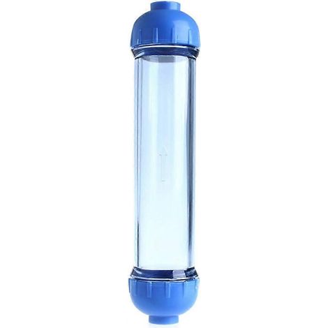 Klares Gehäuse als Ersatz für Umkehrosmose-Trinkwasserfilter unter der Spüle