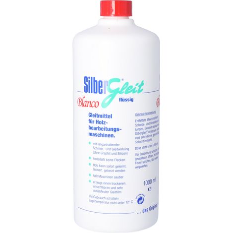 Silbergleit Gleitmittel flüssig 1000ml Flasche Blanco (1/5)