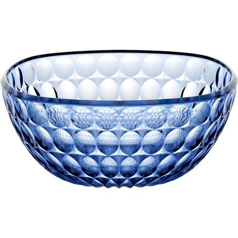 Vanity Container Ø16 cm blau denim 16x16x7