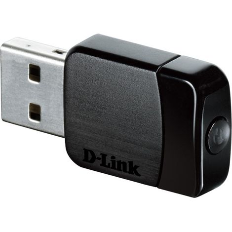 Adaptateur reseau mini ac d link ac580 usb 20 - noir (1/3)
