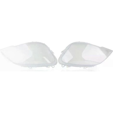 Paire de caches de phares pour Mercedes-Benz Classe ML W164 ML300 ML350 ML450 (2009, 2010, 2011) - Coque transparente (1/3)