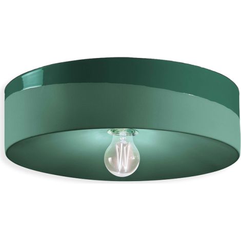 PI C1792, Lampada a Soffitto Plafoniera in Ceramica, Ferroluce