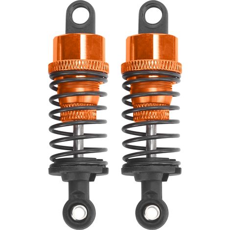 Lot de 2 amortisseurs métalliques réglables 65mm RC, compatible Slash 2WD, HPI, Tamiya Gold (1/5)