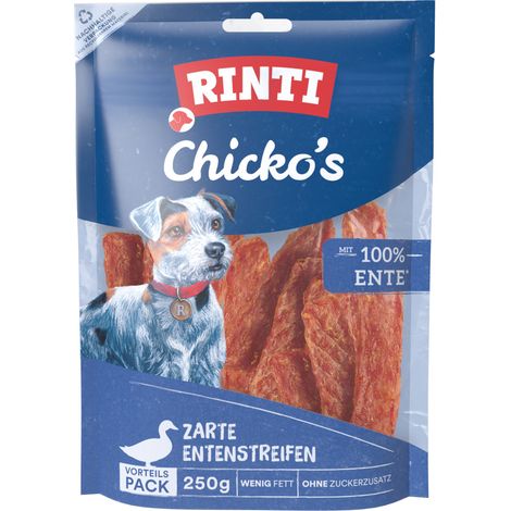 Rinti Chicko Hundesnack Ente Vorratspack 250 g Snacks