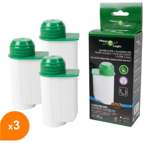 Cartouche Filter Logic CFL-901 compatible Brita Intenza (lot de 3)